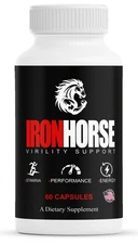 (1 Pack) Iron Horse Supplement, IronHorse Pills for Men, Male Health Support