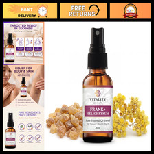 Helichrysum Frankincense Essential Oil Blend Spray 30ml - Aromatherapy Relief,