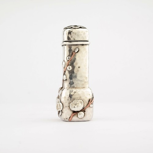 Rare Antique Tiffany Mixed Metal Silver Japanesque Aesthetic Pepperette Cruet - Picture 5 of 11