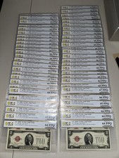 53 Consecutive PPQs 1928-G D-A Block $2 Two Dollar Red Seal  Fr-1508 PCGS