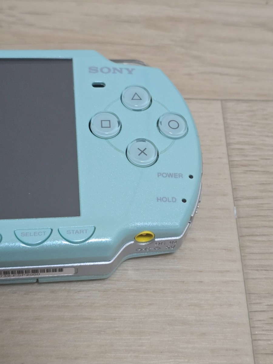 Nintendo Switch SONY PlayStationPortable PSP-2000 MG SONY PSP-2000 Console Mint Green & No Memory Stick No Battery