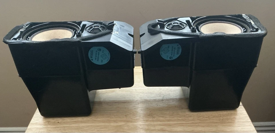 BMW 318is E36 Sedan par de alto-falantes de convés montados no porta-malas traseiro compatível com 1992-1998 - Imagem 4 de 4