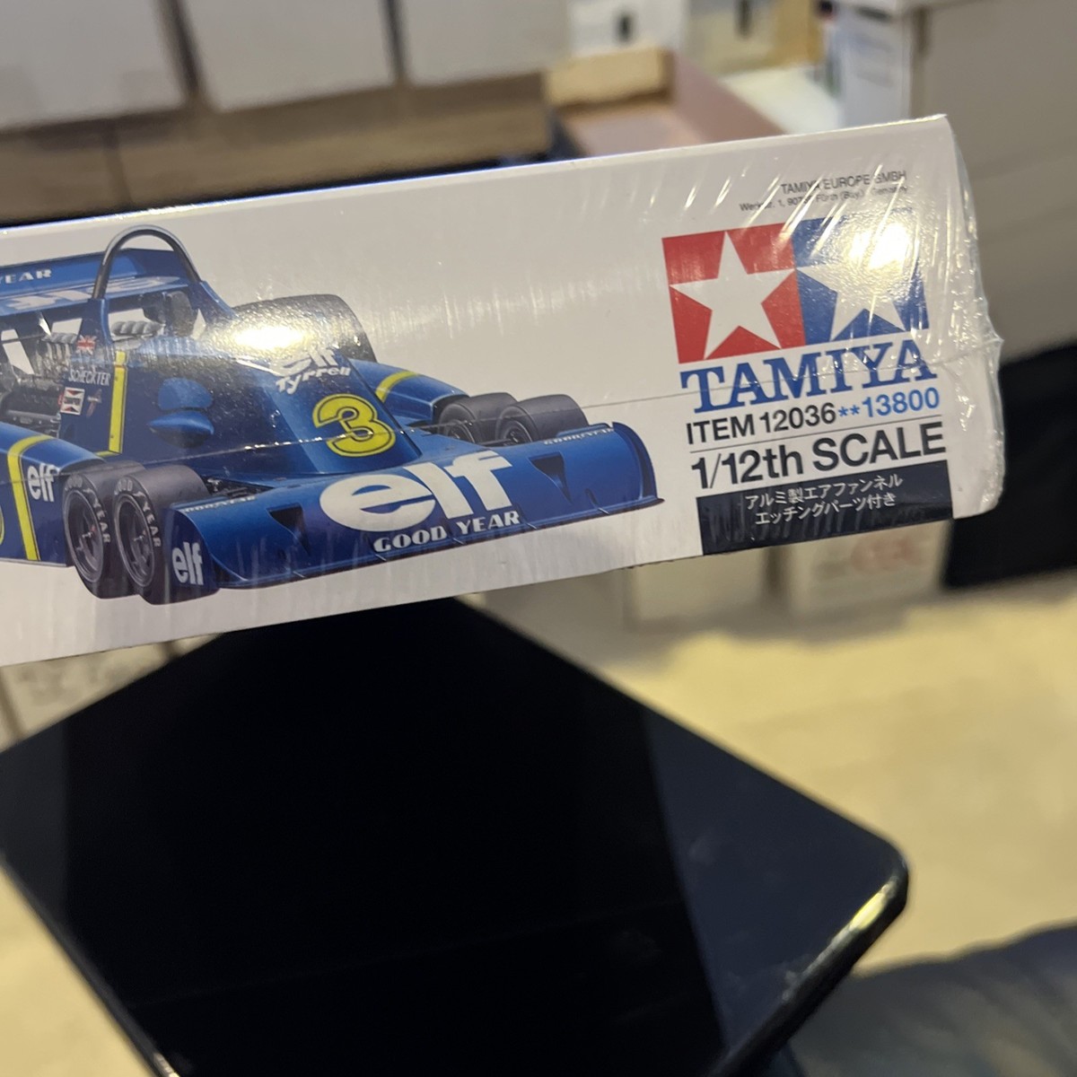 Maquette à monter F1 Formule 1 Tyrrell P34 Six Wheeler 1/12 Tamiya