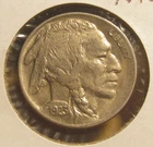 1923 BUFFALO NICKEL ALMOST UNCIRCULATED