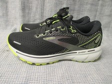 Brooks Ghost 14 Black Running Shoes Sneakers 1203561B050 Women's Size 7