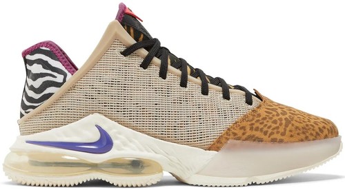 Nike Lebron XIX 19 Low Men's Shoes Safari Animal Print, DM1058 200