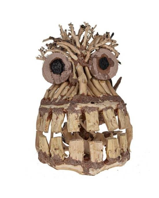 Décoration Aquavie Crazy Bos PM en bois naturel pour aquarium et terrarium
