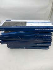 Lot of 9 Insignia- Full-size Bluetooth Scissor Switch Keyboard - Black