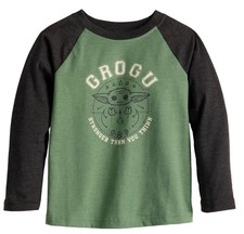 Toddler Boy Star Wars The Mandalorian Grogu "Stronger Than You Think" Size 5T