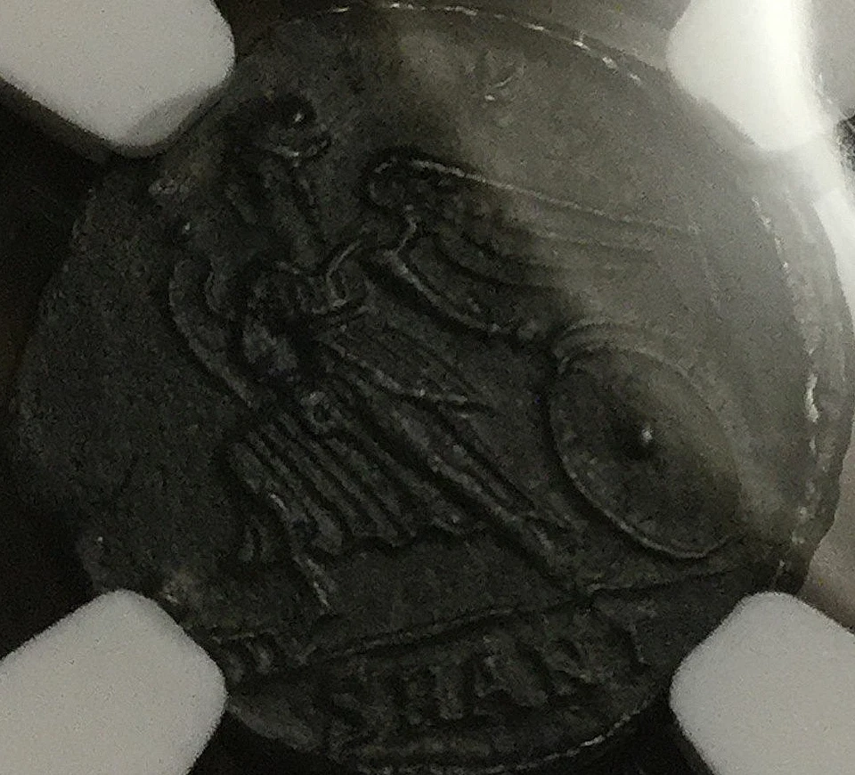 Roman Empire Constantinian cAD 330-340 AE3/4 (BI Nummus) Antioch NGC AU - Image 2 of 4