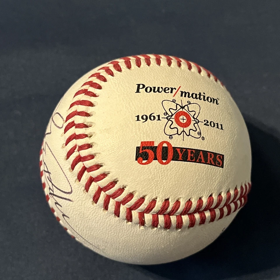 Bola de beisebol Gorman Thomas *ASSINADA* Rawlings - Milwaukee Brewers Legend - Imagem 3 de 4