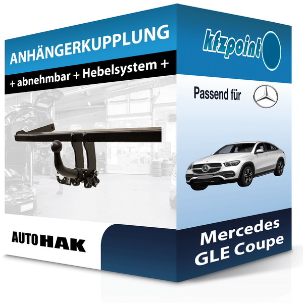 für Mercedes GLE Coupe 07.2019-Jetzt Auto HAK AnhäNgerkupplung Abnehmbar Neu-image