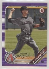 2019 Bowman Draft Purple 82/250 Blaze Alexander #BD-155 05vf