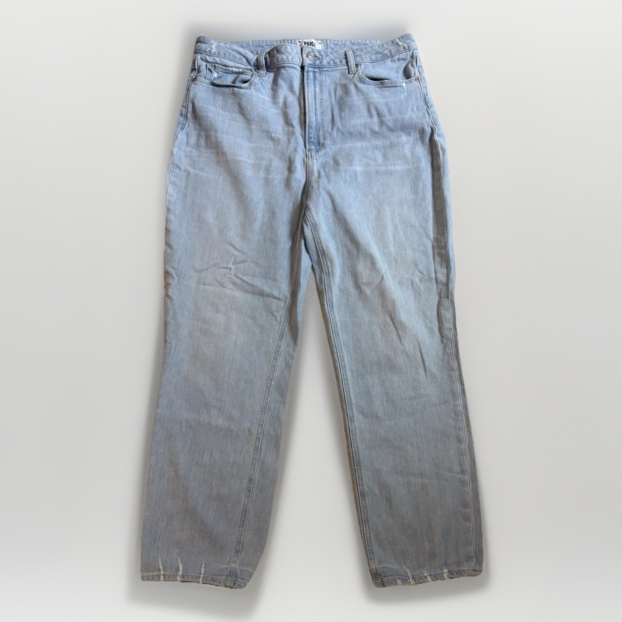 Paige Noella High Rise Light Wash Jeans Size 32
