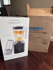 NEW Chefman Obliterator 48 oz Blender w/ Travel Jar Smoothie Maker Ice Crusher