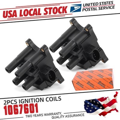 2Pcs High performance Ignition Coils 1067601 For Ford Fiesta 1998-2001 & 03-10