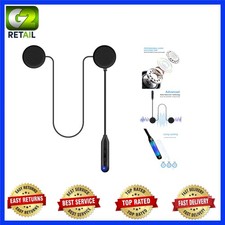 Motorcycle Helmet Bluetooth Headset Speakers with Good Sound,Loud,50 Hours Use,L