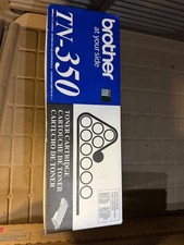 Genuine Brother TN-350 Black Toner Cartridge OEM HL-2040 MFC-7420 New Sealed