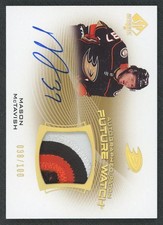 2021/22 Upper Deck SP Authentic Mason McTavish Future Watch Patch Auto /100