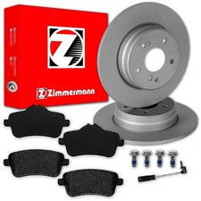 Zimmermann BREMSSCHEIBEN 325mm + BEL&Auml;GE HINTEN f&uuml;r MERCEDES W166 M-KLASSE + GLE