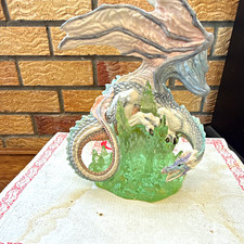 Enchantica Custodian Annual Piece 1998 Dragon Figurine Boxed Signed Andrew Bill