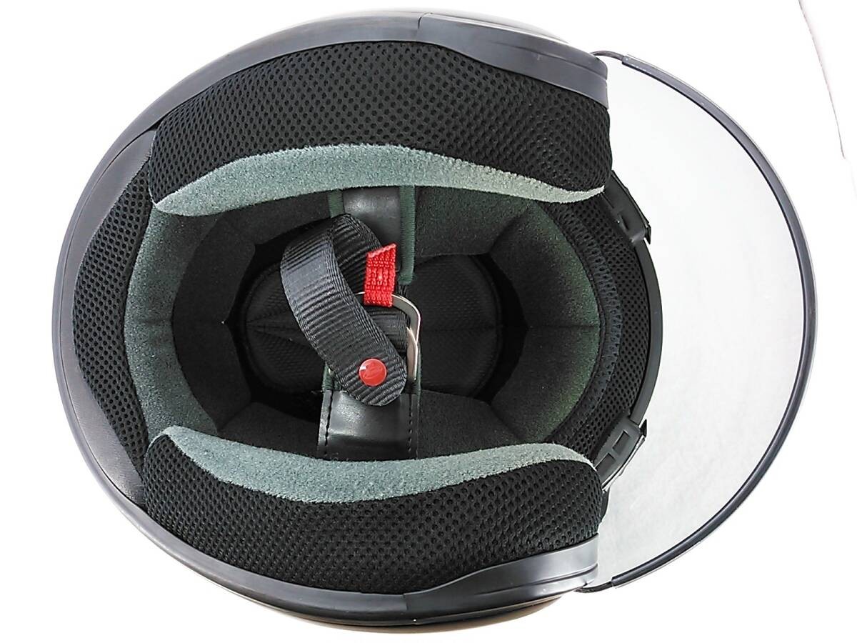 Arai MZ-F FLAT BLACK M Size Jet Helmet with Shield and Helmet Bag