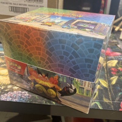 Pokémon TCG Lumiose City Mini Tin Display Case x10 Mini Tins Factory Sealed Neu