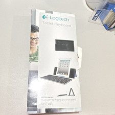 Logitech Bluetooth Tablet Keyboard for iPad Built-In Stand Black 920-003676