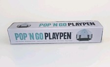 California Beach Co Pop N Go Indoor Outdoor Playpen,Pet Friendly Charcoal Black