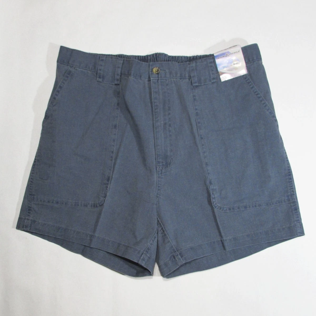 Hook & Tackle Men's Original Beer Can Island Fishing Shorts (Chambray, size 38)
Opens in a new windo