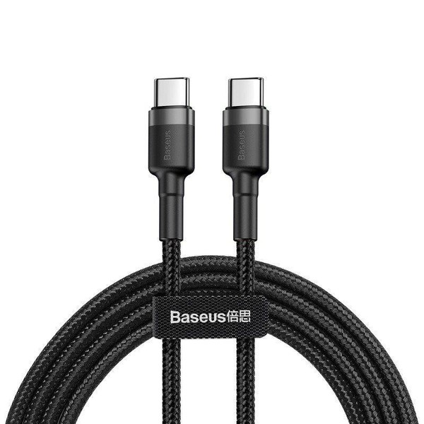 Kabel PrzewóD USB-C PD 2.0 100Cm Baseus Cafule CATKLF-GG1 Quick Charge 3.0 3A Z-image