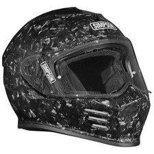 Casco moto Simpson Venom forgiato carbonio nero