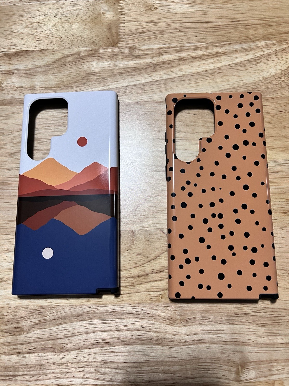 Casely Spotted & Mountain Phone Cases for Samsung S23 Ultra Lot of 2 New-image