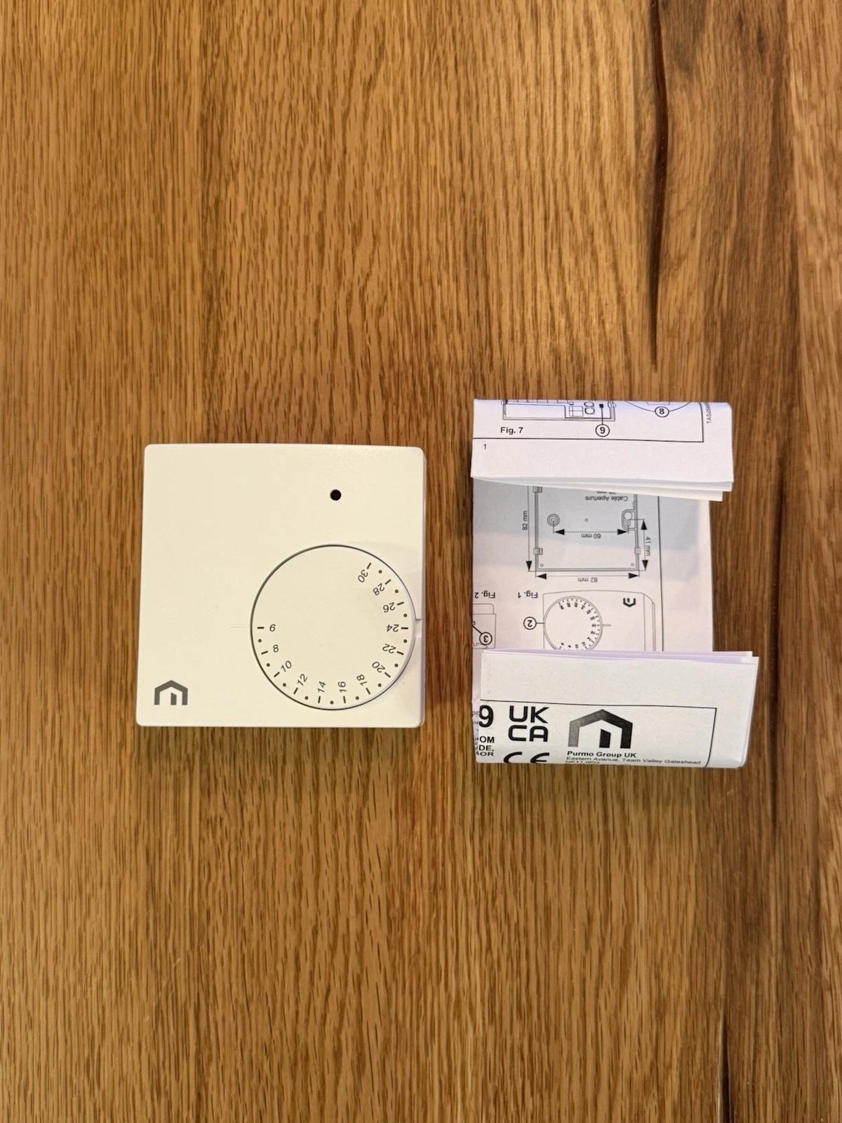 Emmeti U9132030 Electromechanical Thermostat 230V - Brand New Boxed