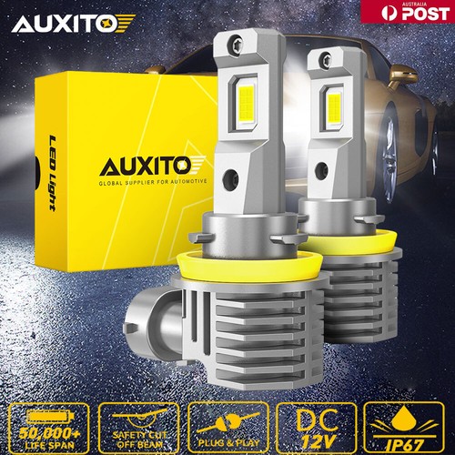 2PCS H11/H8/H9 LED Headlight Super Kit Bright Bulbs HIGH/LOW 6500K Beam Light