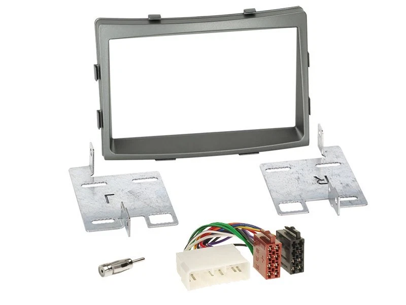 JVC Bluetooth 2DIN DAB+ Autoradio für Ssangyong Rodius II ab 2013 dunkelsilber - Bild 2 von 4