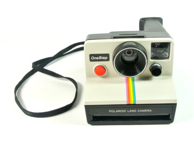VINTAGE Polaroid SX-70 One Step Rainbow Instant Land Camera