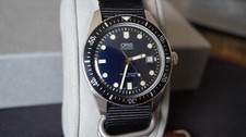 Oris 65 Automatic 42mm case Blue date @3 Diver watch 01 733 7720 4055-07 5 21 45 16