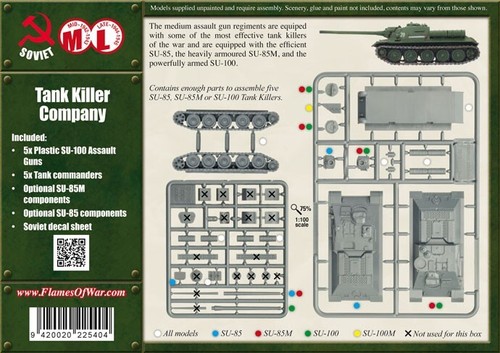 Flames of War - Soviet - Tank Killer Company - New! - Picture 2 of 2