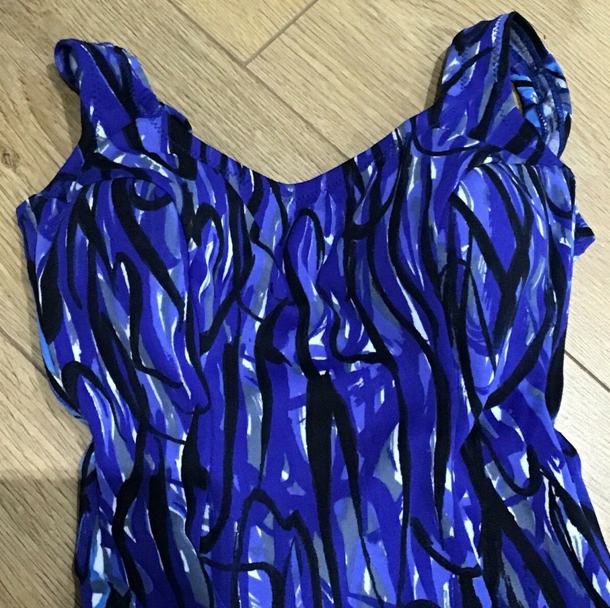 Vintage 60s/70s Silhouette "Ariadne" SwimmingCostume with Bra Cups, Size 34 5