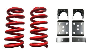 Touring Tech 3''F/6''R Drop Lowering Springs w/Coil Flip Kit 73-87 Chevy GM C10