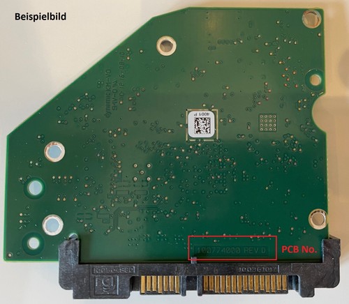 Seagate PCB Logic Board - Circuit Board - 100774000 REV D - Picture 2 of 2