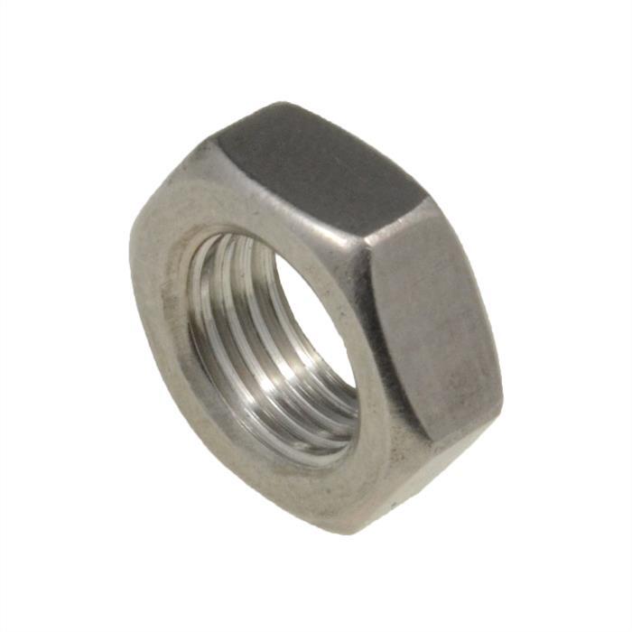 Qty 10 Hex Thin Lock Nut 5 8 X 18 TPI UNF Fine Stainless G316 ANSI B18 qty-10-hex-thin-lock-nut-5-8-x-18-tpi-unf-fine-stainless-g316-ansi-b18