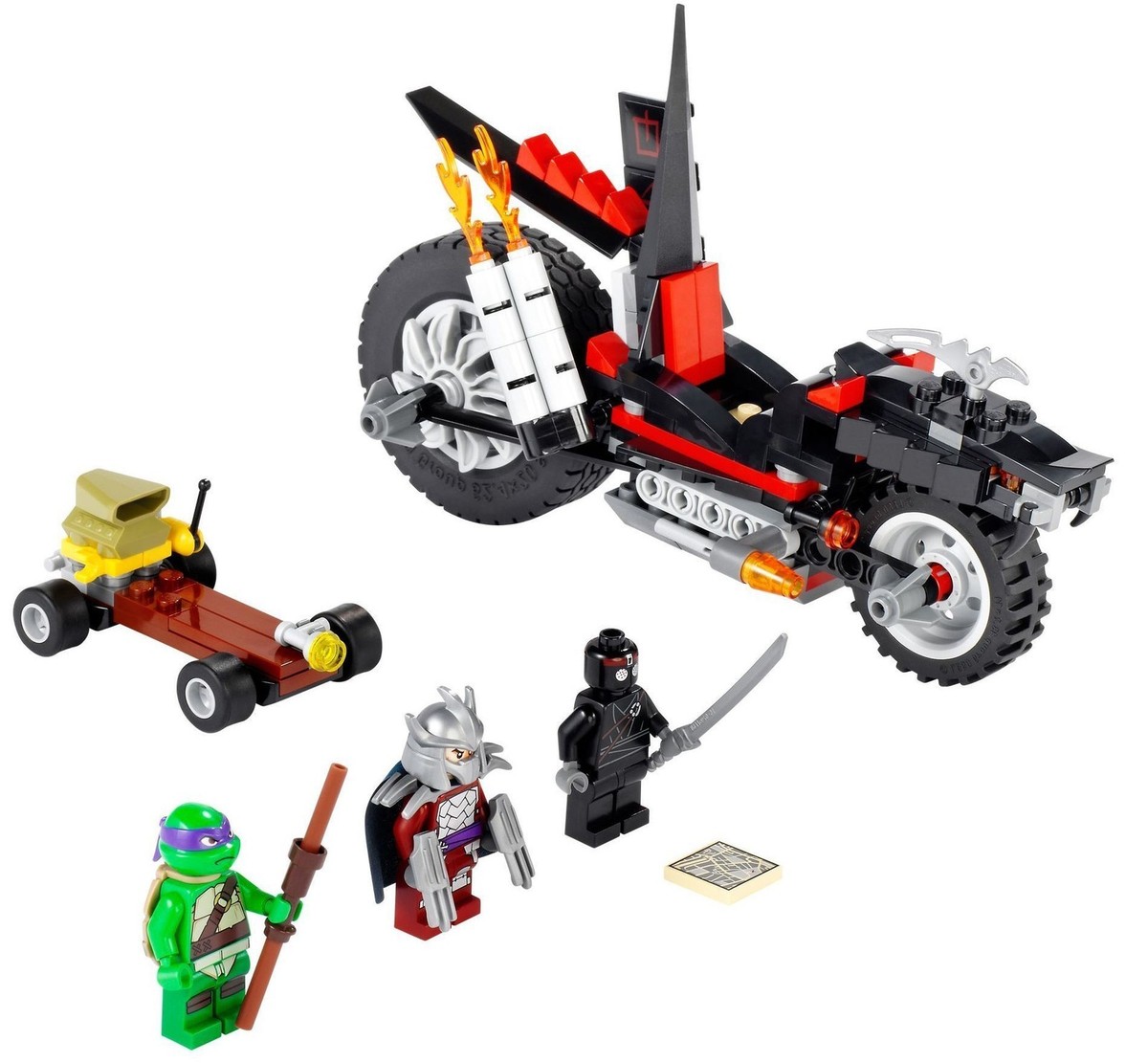 Lego TMNT Turtles 79101 SHREDDER'S DRAGON BIKE Shredder