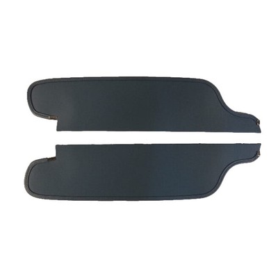 Sun Visor for 1965 Dodge Coronet Hardtop 2DR Cardboard Non Perforated BlackFront