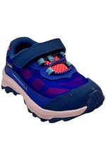 Merrell Toddler's Boy Moab Speed Low Waterproof Hiking Sneaker Blue
