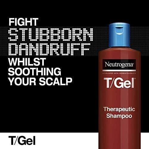 Neutrogena T Gel Therapeutic Anti-Dandruff Shampoo medicated Hair care Treatmen - Image 2 of 4