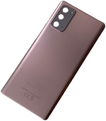 Original Samsung Galaxy Note 20 5G Akkudeckel Backcover Kameraglas Bronze