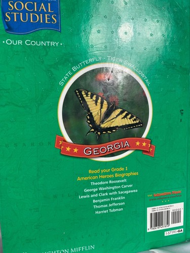 Georgia1st Grade Houghton Mifflin Social Studies Book Our Country - Picture 2 of 8
