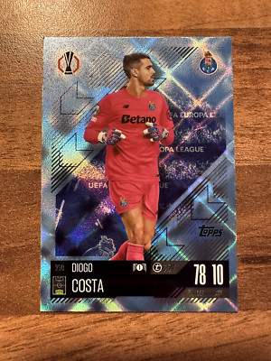 Match Attax 24/25 CL Crystal Parallel Captain Diogo Costa Nr 290